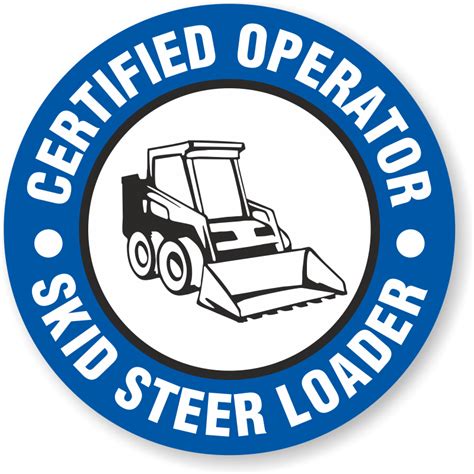 skid steer decals|heavy equipment operator decals.